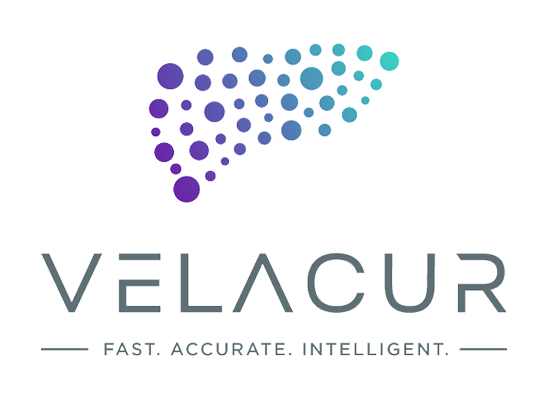 Sonic Incytes' Velacur logo. A purple to light blue gradient made up of polkadots.