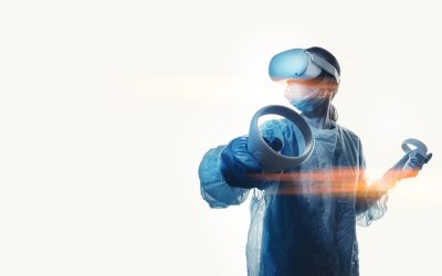 Virtual reality (VR) technology creates effective remote medical practice and training environments