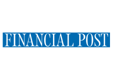 The logo for the Financial post