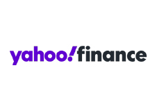 The logo for Yahoo Finance
